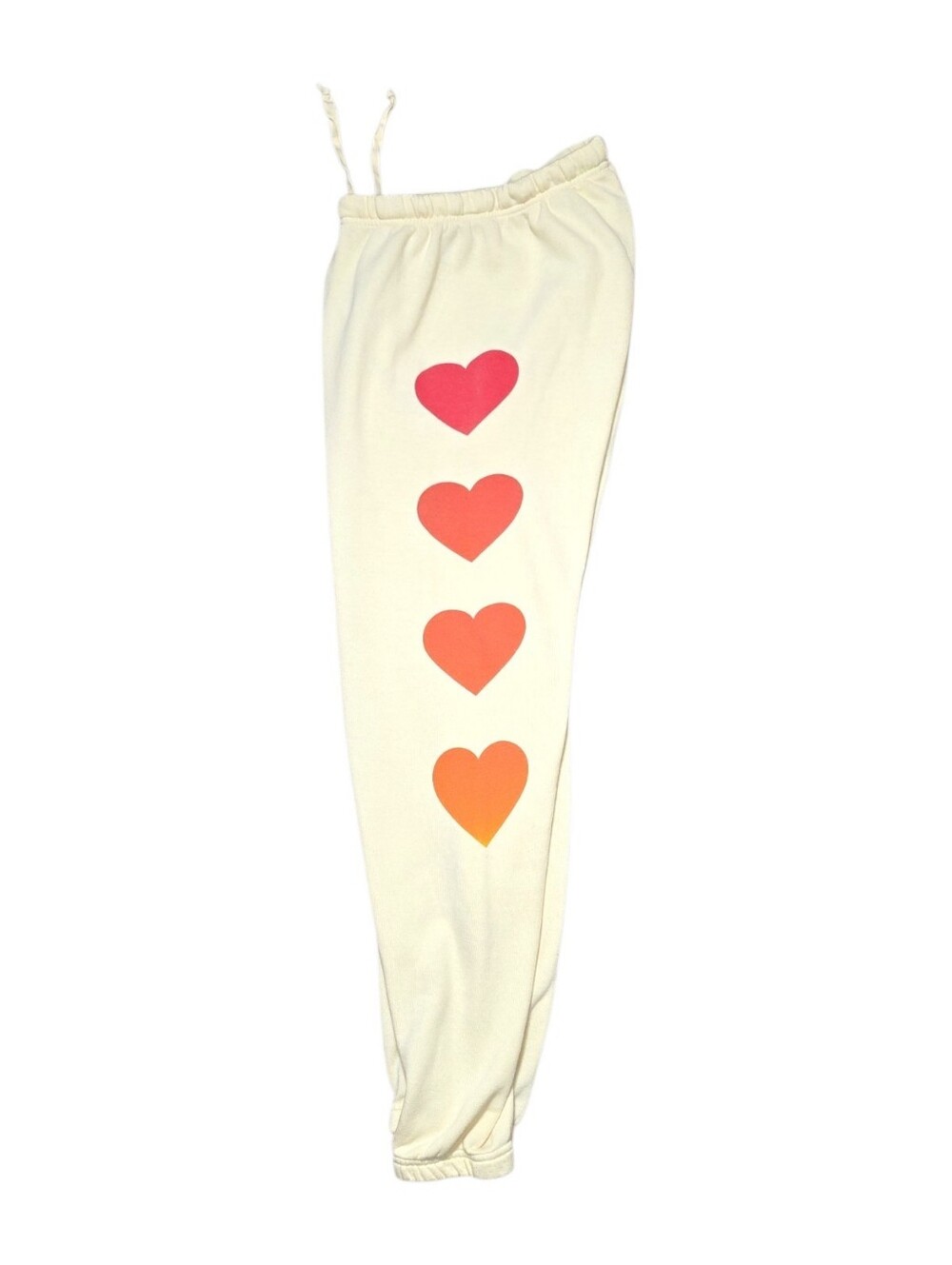 AVIATOR NATION SET Heart Fade 4 Zip Hoodie Size Medium & Joggers Size Small - Picture 6 of 7
